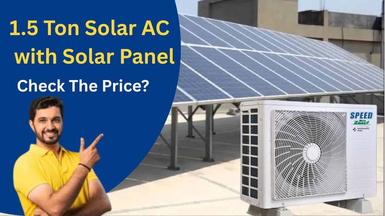 1.5 Ton AC Price with Solar Panel