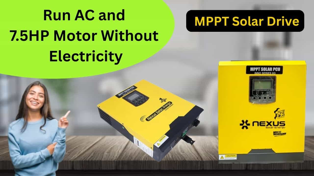 Nexus mppt solar drive for home