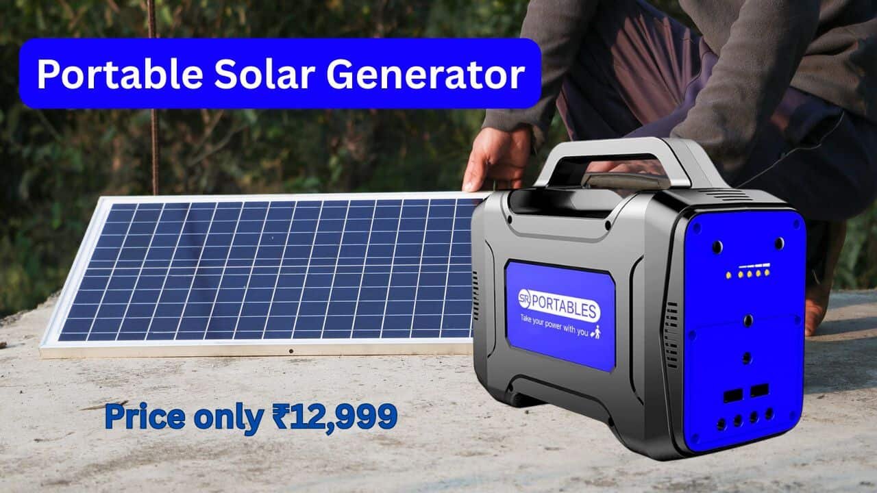 portable solar generator for camping