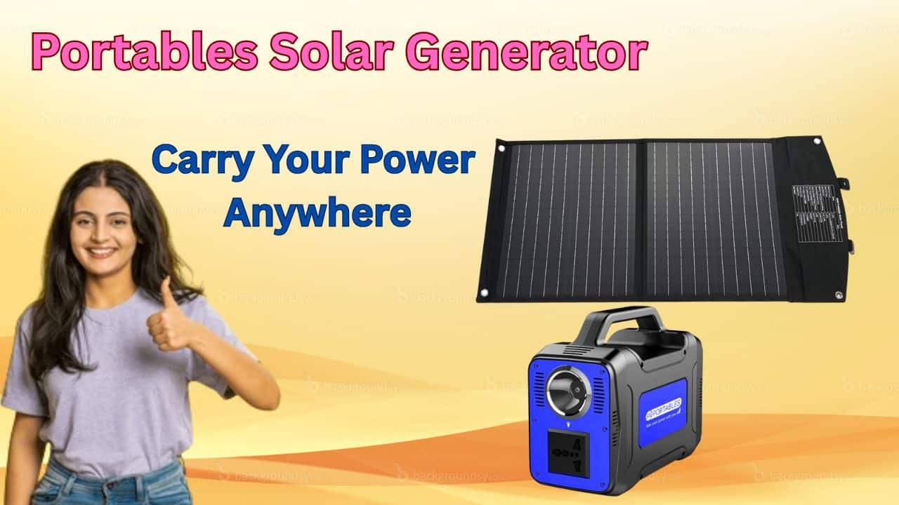 SR Portables Solar Generator 130w