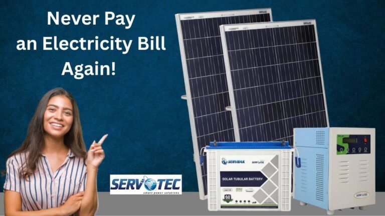 Servotech 1kW Solar Kit for home