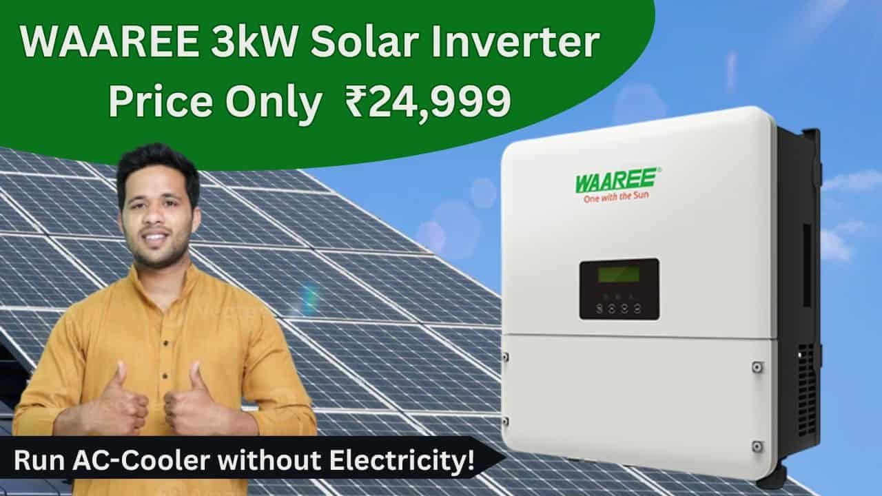 WAAREE 3kW Solar Inverter price