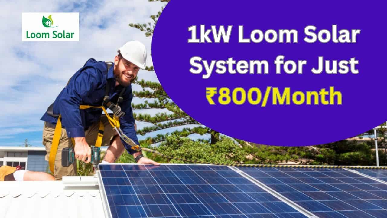 loom solar 1kw price