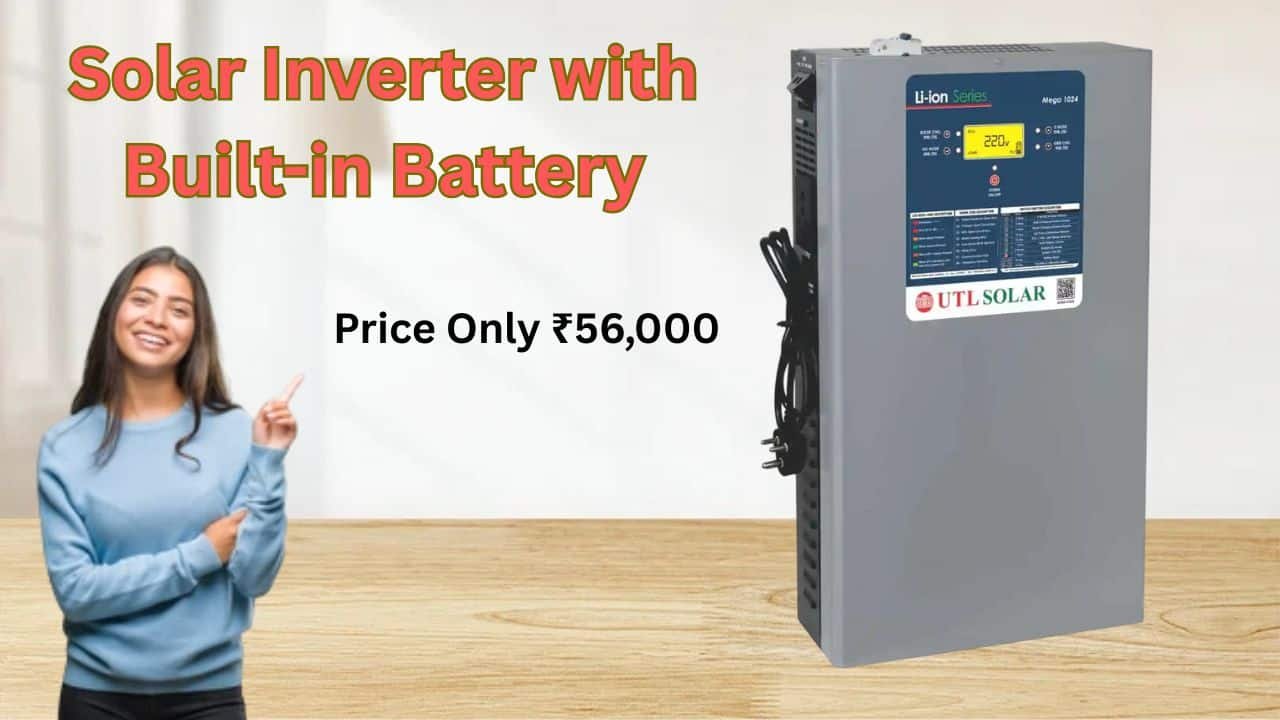 solar inverter with built in battery