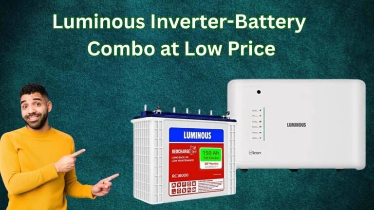 Luminous Inverter-Battery Combo