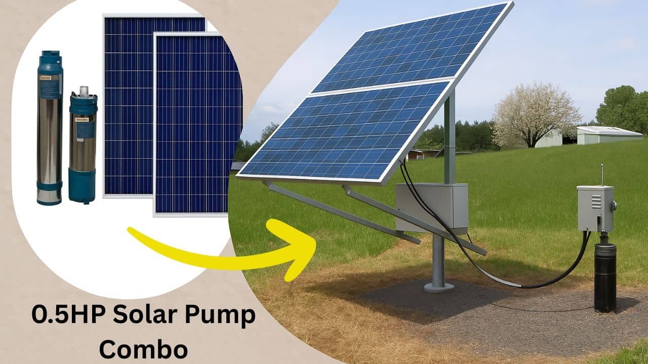 SOLAR UNIVERSE 0.5HP Water Pump Kit