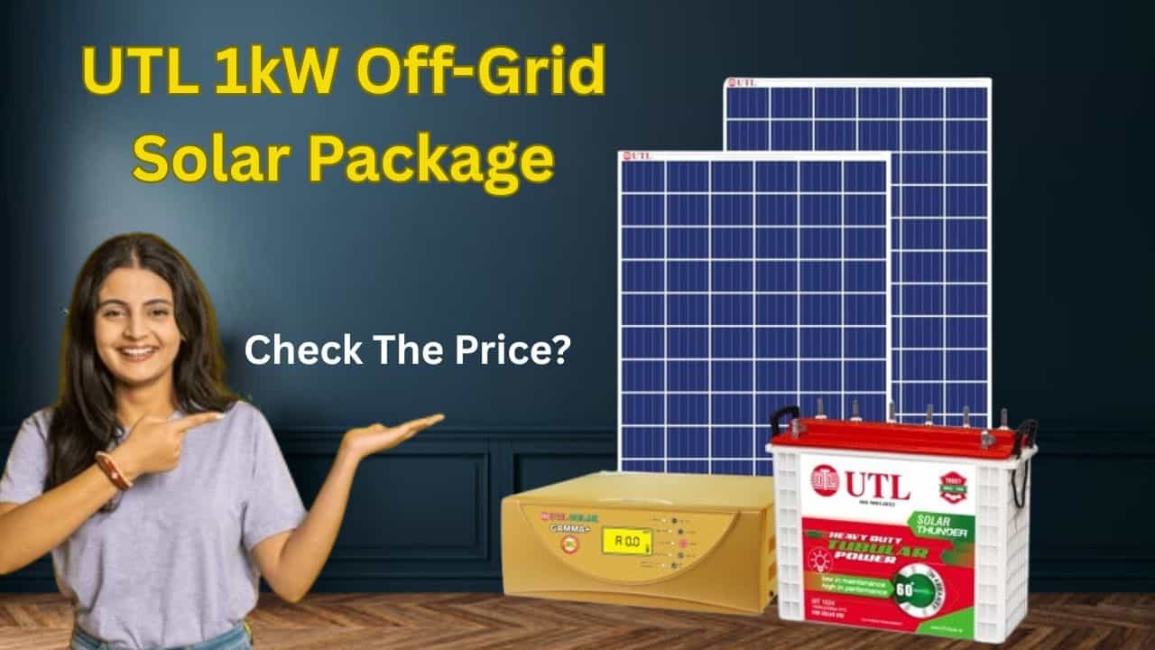 UTL 1kW Off-Grid Solar Package