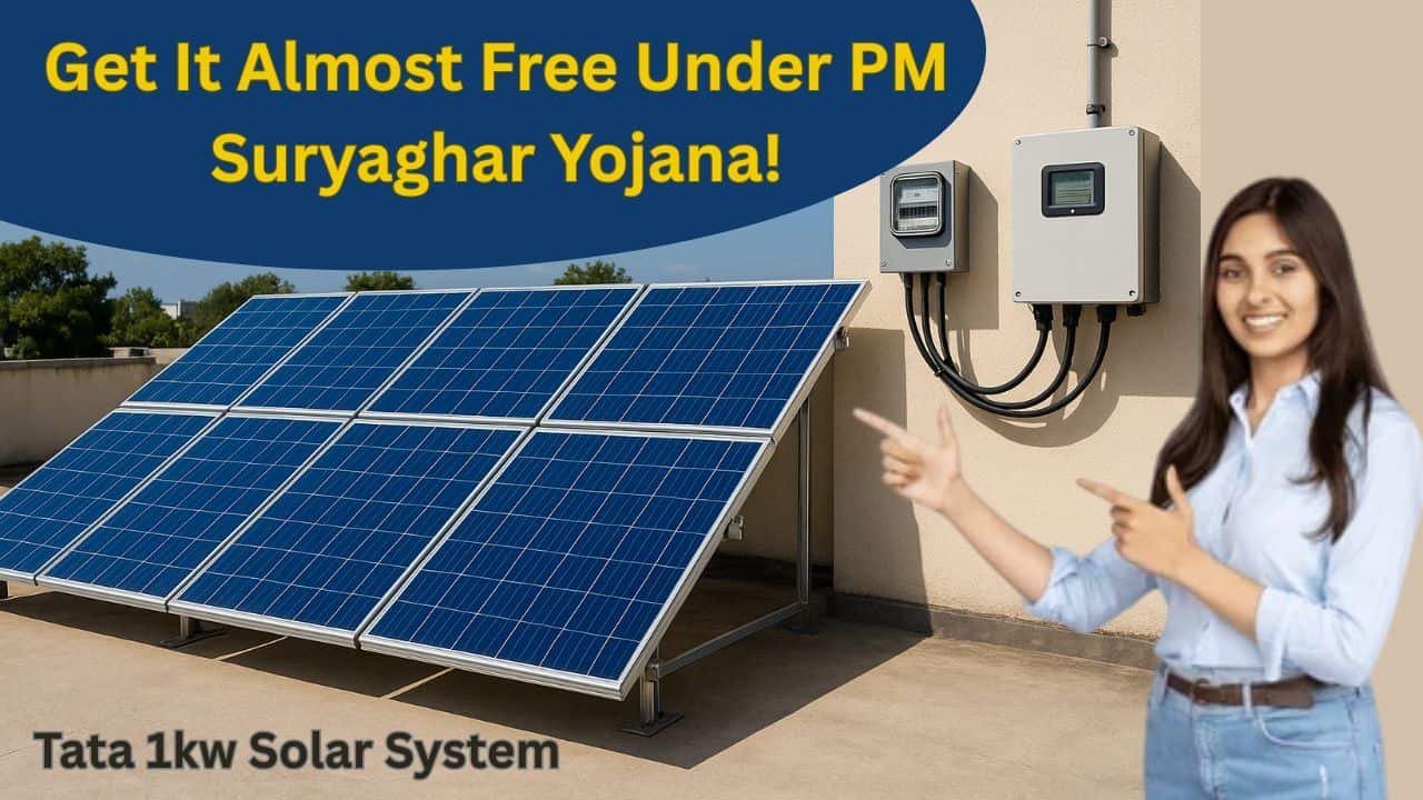 tata 1kw solar panel price