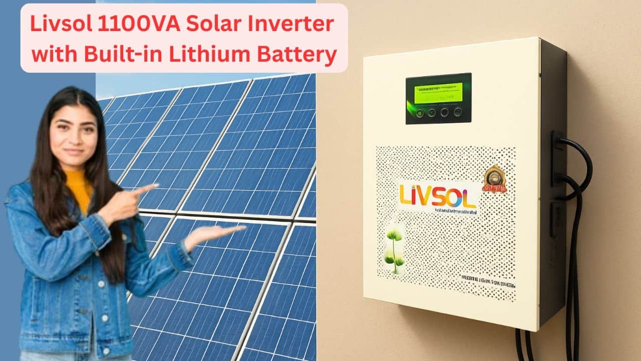Livsol 1100VA Wall-Mounted Solar Inverter