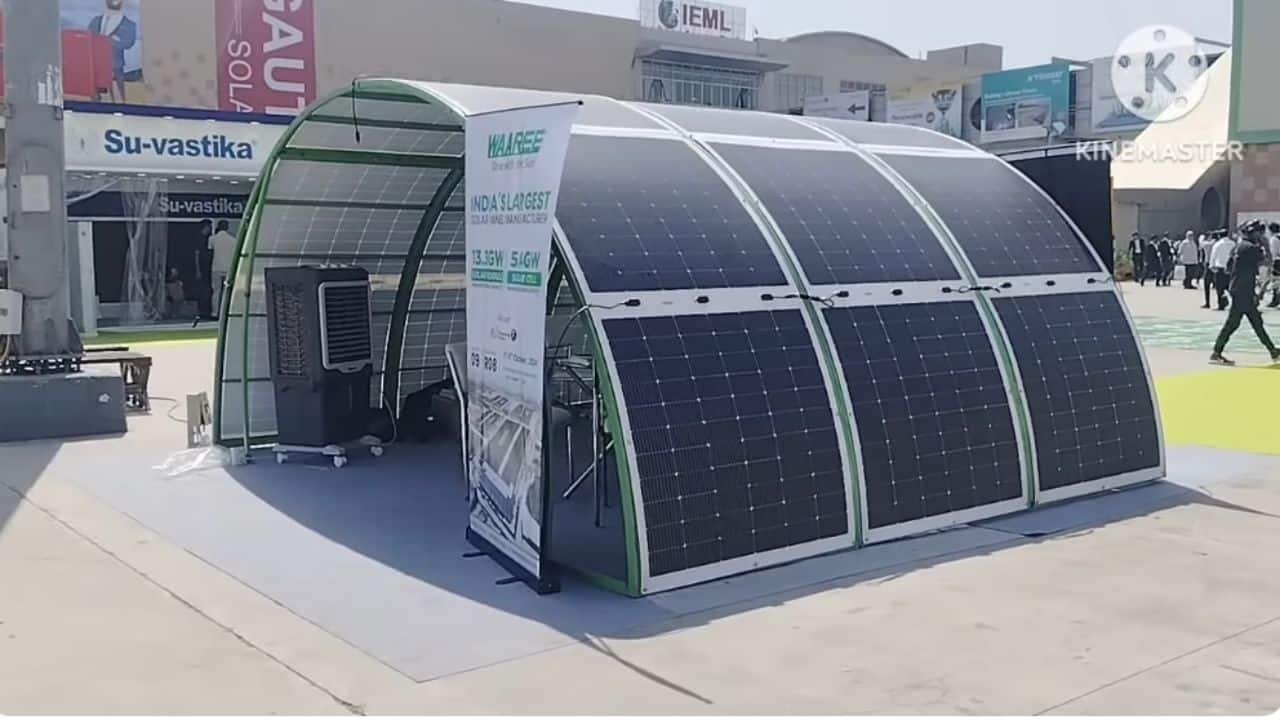 Waaree 5kw flexible solar panel