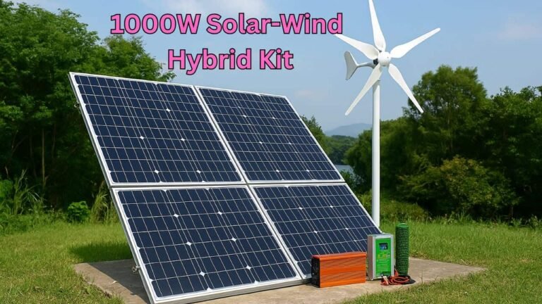 1000W Solar-Wind Hybrid Kit