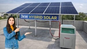 3kw hybrid solar only for 50000