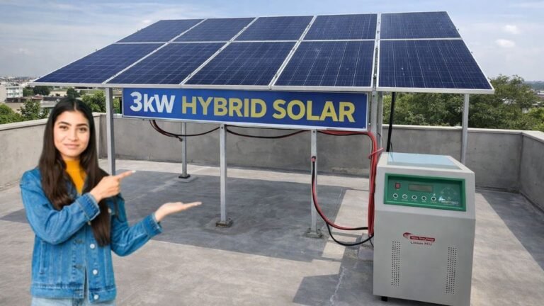 3kw hybrid solar only for 50000