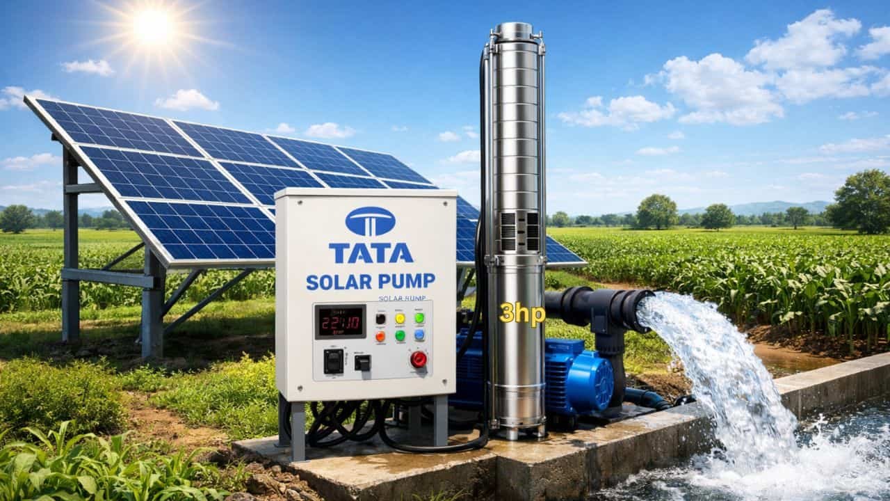 TATA Solar Pump 3HP cost 2026